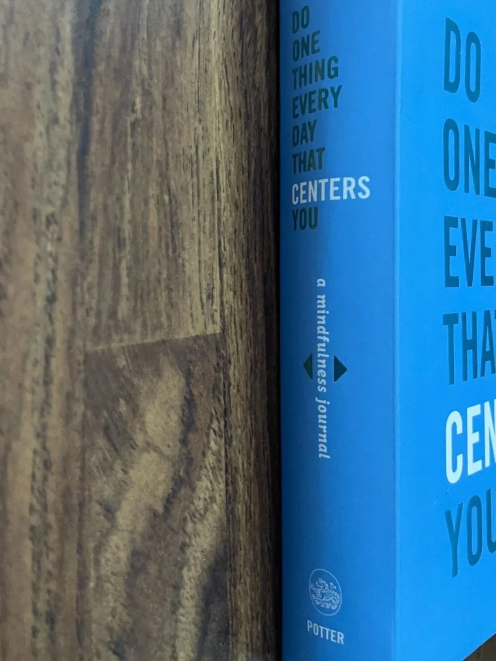 Do One Thing Every Day That Centers You: A Mindfulness Journal Paperback